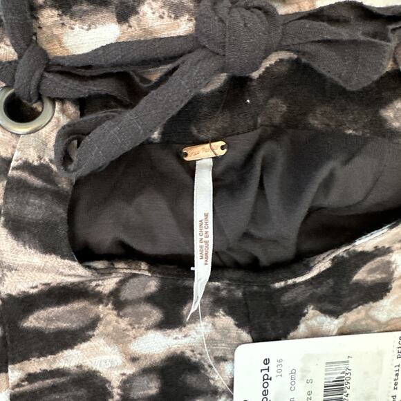 NWT free people cream comb tank top Size Small retail $118 0B422290 Blouse New - Picture 8 of 13